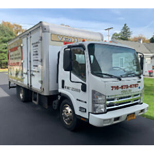 2012 Isuzu Diesel Box Truck with Cleaner
